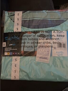 Salt Life Long Sleeve Performance Tee - Light Blue
